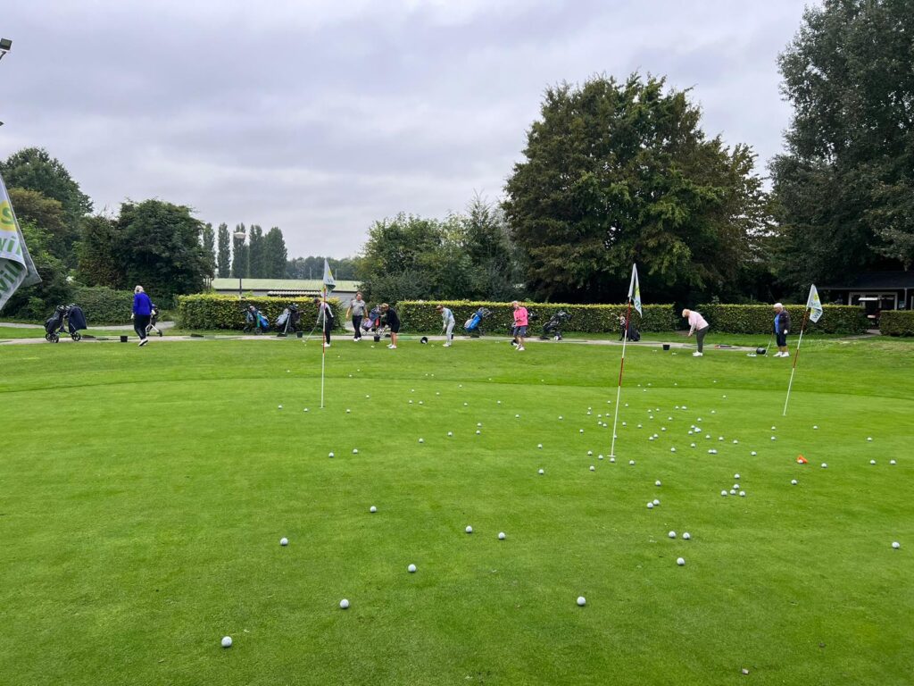 Golfles chippen